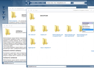Сайт для проекта Вебплатформа 2009 года